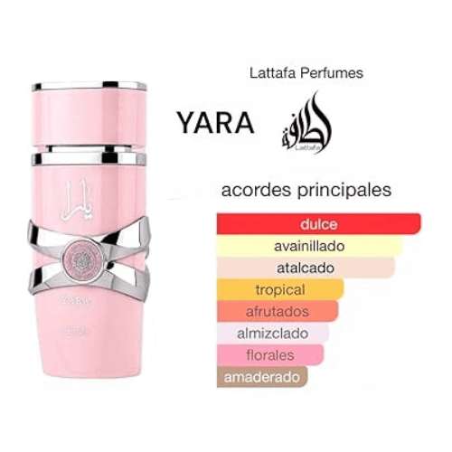 Perfume Árabe Lattafa Yara Feminino